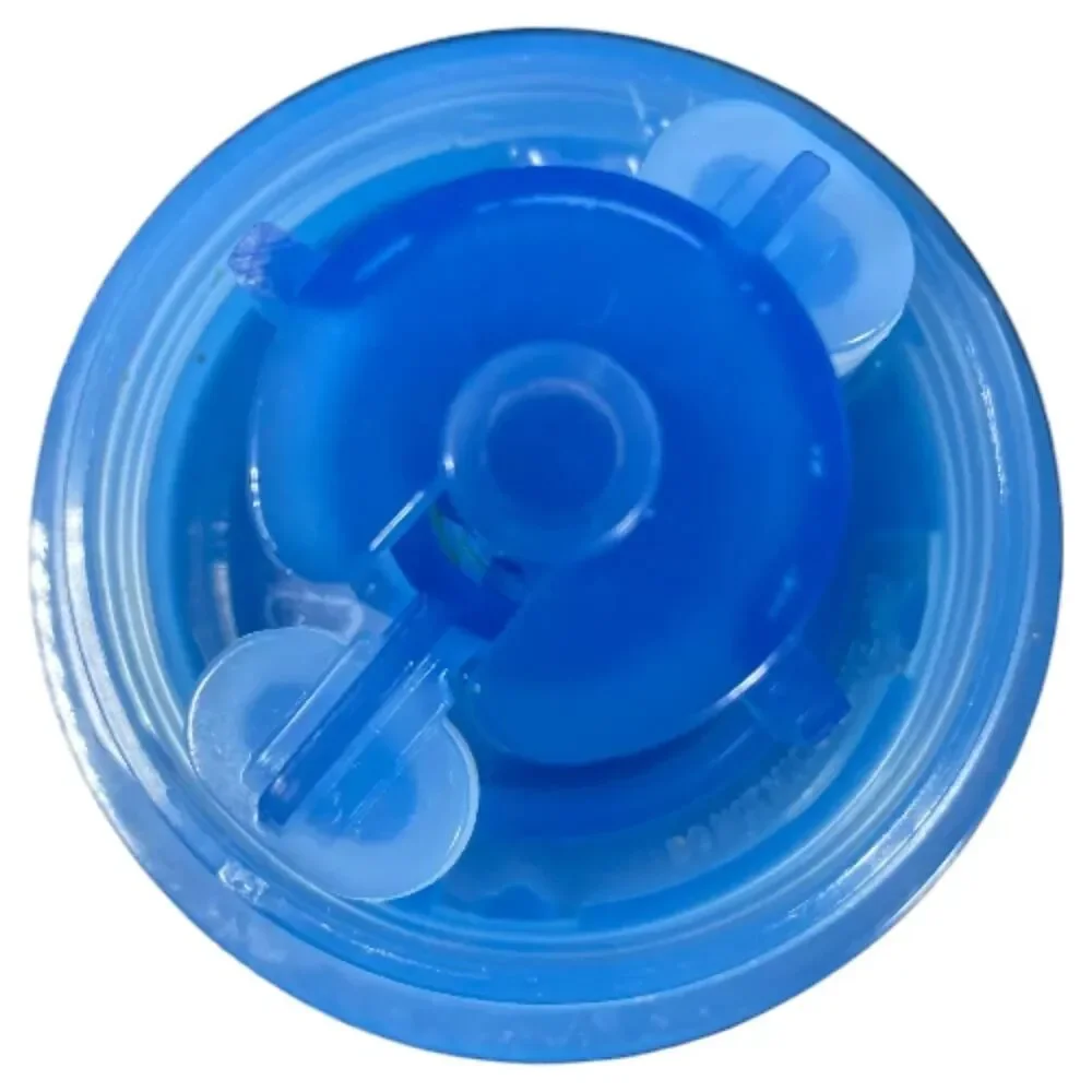 STARBUCKS Holiday 2023 Iridescent Icicle Ribbon Swirl Blue Sip Tumbler 16oz